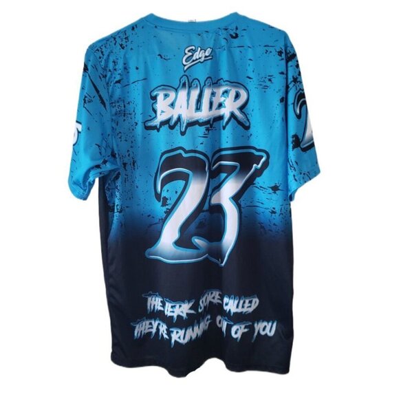 The Jerk Stores Baller 23 Men's Short Sleeve T-Shirt - Picture 2 of 2